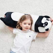 36 Inch Cute Giant Panda Plush Soft Pillow, Big Panda Stuffed Animal Toy, Birthday Gift For Children And Girls, Valentine's Day - Black and White - View 5