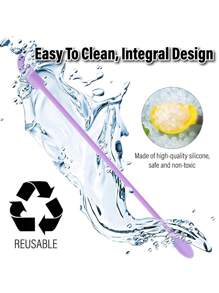 1pc Double-End Silicone Sealing Wax Spatula Tool, Multifunctional Wax Seal Stir Sticks, Heat-Resistant Silicone Scraper For Sealing Wax Spoon Clean, Mixing Resin, Art & Craft Projects, Sealing Wax Tools Accessories - Multicolor - View 9