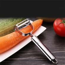 1pc Stainless Steel Corn Planer Peeling Corn Kitchen Gadget Peeling Knife Corn Kernel Separator - Silver - View 5
