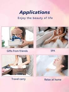 彩虹雲120克浴球,多彩泡沫沐浴球,美白保濕,海洋香味（藍色） - 藍色 - 查看 6