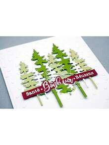 1只碳鋼金屬浮雕紙張切割刀模,適用於信封、賀卡、相框等新鮮裝飾,diy刀模 - 銀色C - 查看 3