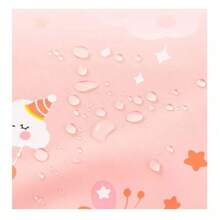 Bata Arte Manga Larga Pintura Mandil 2pk Baberos con estampado de diseño de dibujos animados, delantales para pintar, batas antisuciedad para comer y alimentar