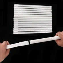 1 件圓形氣球拱形塑膠 Diy 花圈框架支架,pe 氣球支架,塑膠白色氣球支架棒,生日派對氣球裝飾配件,非常適合派對、婚禮和新年裝飾、嬰兒洗禮 - 白色 - 查看 6