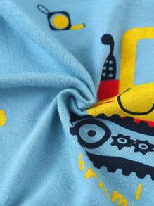 4pcs Boys' Soft & Comfortable Boxer Briefs, Size 3-10 - Yellow - View 10