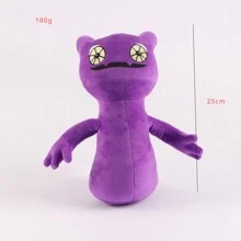 My Singing Monsters軟綿綿的毛絨絨玩偶,適用於沙發裝飾和粉絲收藏 - 紫色 - 查看 2