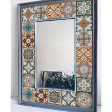 Alwayspon 24Pcs Self-Adhesive Vinyl Wallpaper Tile Transfer Sticker, Peel And Stick Waterproof PVC Backsplash Sticker Wall Tile Decals Contact Paper For Kithen Bathroom Home Decor DIY - HZ-096 - View 2