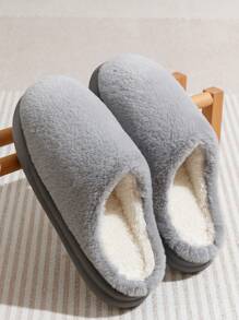 Men Slippers - Grey - View 2
