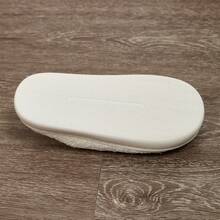 2023聖誕節女拖鞋,可愛的心形圖案拖鞋1對 - 白色 - 查看 7