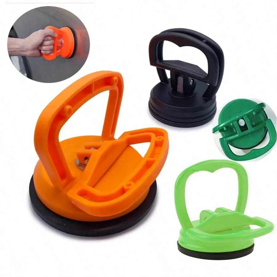 1件吸盤吊掛鋁製板卸除工具,適用於浴室玻璃天花板,最大吸力可達15公斤 - 彩色 - 查看 1