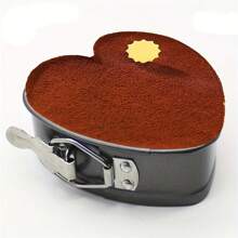 1 Pièce Moule À Gâteau Détachable En Forme De Cœur (4''), Moule À Ressort Antiadhésif Pour Cheesecake, œufs Frits, Moule À Pudding, Moule À Gâteau À Étages, Gâteaux De Mariage, Et Plus Encore - Fond Amovible, Ensembles De Batterie De Cuisine Étanches À La Fuite, Outils De Cuisson, Accessoires De Cuisine