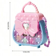 Princess Themed Girls' Makeup Toy Set With Wallet, Jewelry, Pretend Play Bag, Makeup Bag, Birthday Gift Set, Children's Dress-Up Accessories Makeup Set Girls,Makeup Girls,Lip Gloss>Kid,Halloween,Makeup Girls,Makeup Set>Kid,Toys For Girls,Girls Toys,Kids Makeup,Makeup>Kid,Girl Make Up,Girls Beauty,Kid Make Up,Kids Gifts,Makeup Toys Girls Kids
