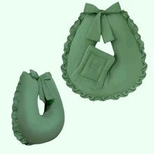 Gối cho em bé và trẻ em - xanh quân đội - Xem 2