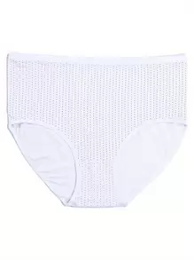 4 Peças/conjunto De Calcinhas Confortáveis E Respiráveis Tamanho Plus Size Para Mulheres Com Pequenas Bolinhas Estampadas