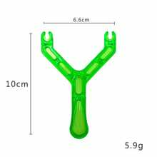 1入俏皮的惡作劇糞便彈弓玩具,有助於減輕壓力並在派對上派對禮物 - 綠色 - 查看 2
