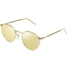 1pc Women's Vegoos Vintage Style Sunglasses, Small Round Frame, Black Color, Anti-Uv, High-End Retro Hong Kong Style, Sun Glasses - Multicolor - View 14