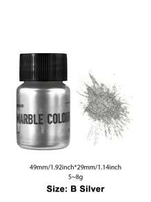 1 Bottle Shimmer Metallic Golden Silvery Color Powder, Faux Pearlescent Colorant Pigment, Dye Colorant Glitter Mica Powder For DIY Painting Resin Jewelry Making