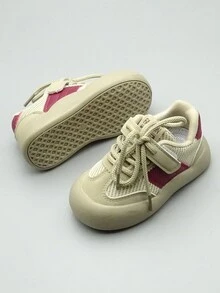 New Spring/Autumn Children's Sports Shoes For Boys, Students' Casual White Shoes, Baby Shoes - Khaki - View 8