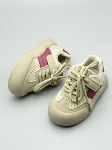 New Spring/Autumn Children's Sports Shoes For Boys, Students' Casual White Shoes, Baby Shoes - Khaki - View 7