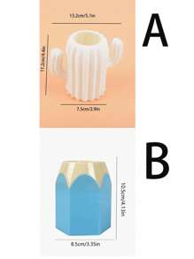 1個筆筒組織架筆架桌面文具儲物盒,適用於辦公室和學校文具 - 彩色 - 查看 11