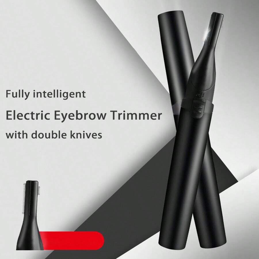 An Electric Eyebrow Trimmer Men And Women Automatic Eyebrow Trimmer