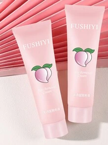 1pc 30ml Peach Flavored Hair Removal Cream For Women's Specific Areas (Lips, Private Parts, Chin, Cheeks), Natural Mild Formula - 100ML Peach Flavor - View 2