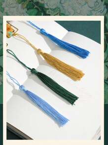 1pc/2pcs Vintage Metal Bookmarks, Creative Retro Metal Planner Charms Clip Accessories For Reading - Multicolor - View 5