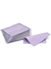 10pcs Jewelry Cleaning Cloth, Polishing Cloth For Silver Gold Jewelry Accessories - 10 Pieces Of Silver Polishing Cloth - View 5