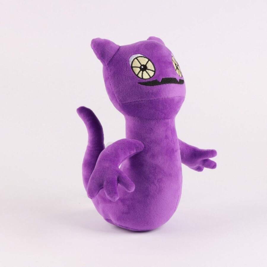 My Singing Monsters軟綿綿的毛絨絨玩偶,適用於沙發裝飾和粉絲收藏 - 紫色 - 查看 1