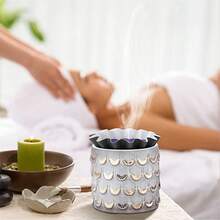 50pcs/Set Wax Melts Warmer Reusable Wax Liners Candle Wax Warmer Leakproof Wax Tray For Scented Wax Electric Wax Warmers, Pluggable Wax Melter And Wax Burner - Black - View 8