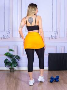 Women Sports Briefs - 橘色 - 查看 7