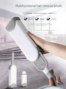 1入組毛絨滾筒,可除塵、除靜電,適用於毛衣、沙發、床墊,雙面設計,可重複使用 - 彩色 - 查看 1