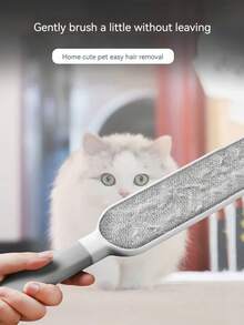 1入組毛絨滾筒,可除塵、除靜電,適用於毛衣、沙發、床墊,雙面設計,可重複使用 - 彩色 - 查看 4