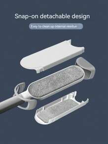 1入組毛絨滾筒,可除塵、除靜電,適用於毛衣、沙發、床墊,雙面設計,可重複使用 - 彩色 - 查看 3