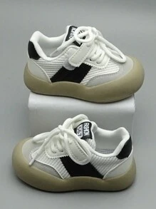 New Spring And Autumn Children's Sports Shoes For Boys, Students' Casual White Shoes And Baby Shoes - White - View 4