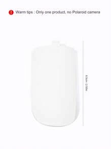 1pc Battery Side Cover Compatible With Fujifilm Mini 12 Camera, Replacement Battery Door With Colorful Options - White - View 6