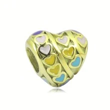 1入不鏽鋼心形串珠,適用於手鍊和珠寶製作diy - A - 查看 7