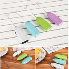 1只小型攪拌器,咖啡奶泡機,升級手持電動搗奶器,小型電池攪拌器和咖啡混合攪拌器,均可用於製作法蘭黛,拿鐵,奶油,抹茶且未含電池 - 黑色 - 查看 6