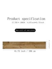 SUPSTICKER 1卷黄橡木纹楼梯贴纸，自粘耐磨PVC材质，即撕即贴，家居装饰美化贴纸，尺寸41.73x6.97英寸，贴纸，墙贴，乙烯基贴纸，家居装饰，春季装饰，焕新家居，Rama装饰贴纸，生日毕业礼物，地板砖，自粘地板砖，即撕即贴地板砖，客厅装饰，卧室装饰，厨房装饰