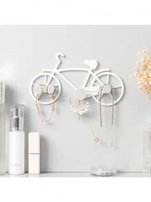 1 件無損掛鉤,附強力黏合劑,適用於門、牆壁、浴室和廚房鑰匙,無痕釘 - 白色 - 查看 3