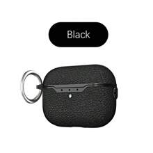 Hộp đựng Airpods Che phủ , Không khí Pod Loại vỏ Đối với phụ nữ Nam Bảo vệ Chống sốc iPod Che phủ Với Móc chìa khóa Tương thích với Apple Airpods 1st Thế hệ Vỏ sạc - màu đen - Xem 17