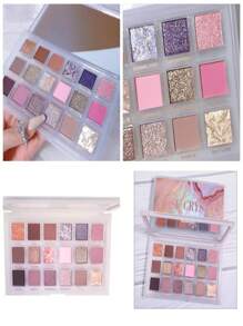 2 Paletas de 18 Sombras Matte y Brillosas - Multicolor - Ver 1