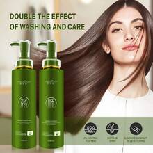 Baicaogu Hua Shampoo 1 Bottle 500ml Oil Control And Anti-Dandruff Mild Formula For Both Men And Women - Green - View 2