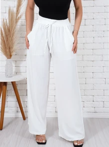 Pantalona com forro femenina