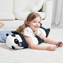 36 Inch Cute Giant Panda Plush Soft Pillow, Big Panda Stuffed Animal Toy, Birthday Gift For Children And Girls, Valentine's Day - Black and White - View 4