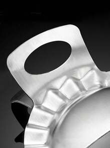 2pcs Dumpling Maker For Creative Dumpling Filling, Manual Pressing Dough Accessories For Dumplings - Silver - View 4