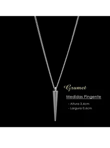 Men'S Pendant Necklaces - Bạc - Xem 3