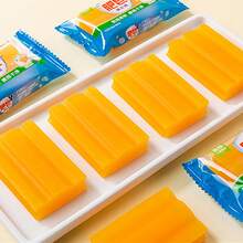 1pc Stationery Soap Shaped Eraser, Clean And Residue-Free, Random Color - Orange - View 2