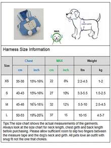 Heart Shaped Sail Pet Chest And Back Traction Set (For Cats And Dogs) - Baby Blue - View 2