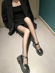 Women Tights - 黑色 - 查看 5