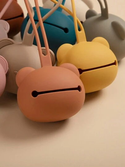 Silikon Napp Hållare Fodral , Nyfödd Napp Hållare , Resa Bebis Silikon Plånbok , Napp Tillbehör För Pojkar & Tjejer , Silikon Napp Förvaringsfodral , Lätt Till Rena